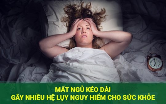 Mất ngủ gây nguy hiểm đến sức khỏe con ngườ