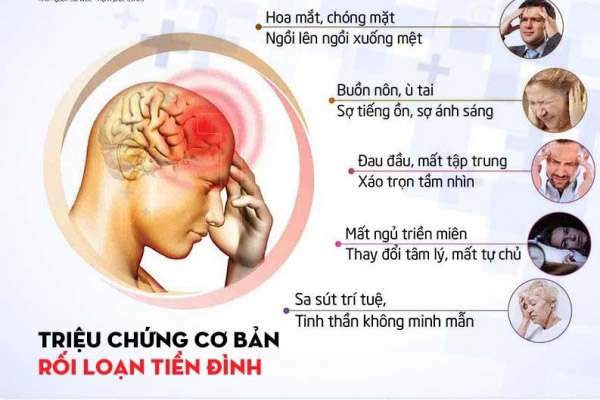 Triệu chứng rối loạn tiền đình