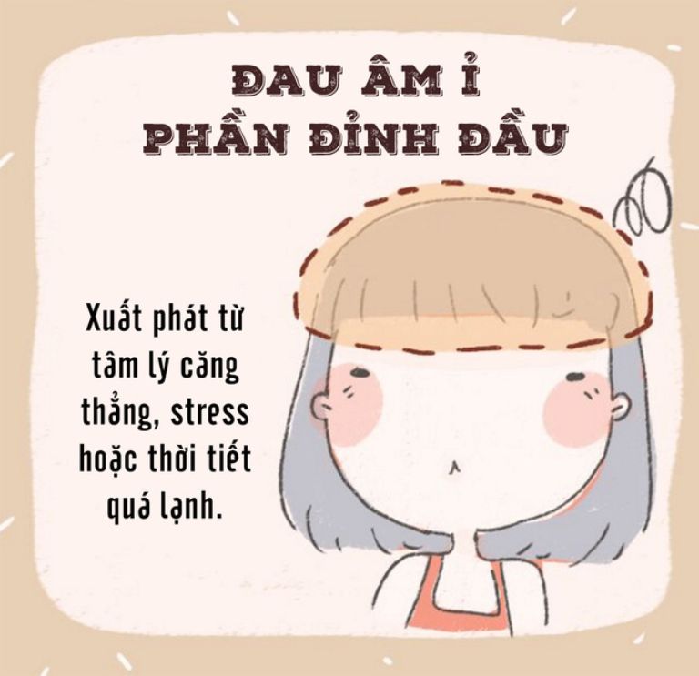 đau đầu do căng thẳng stress