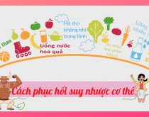 Cách phục hồi suy nhược cơ thể