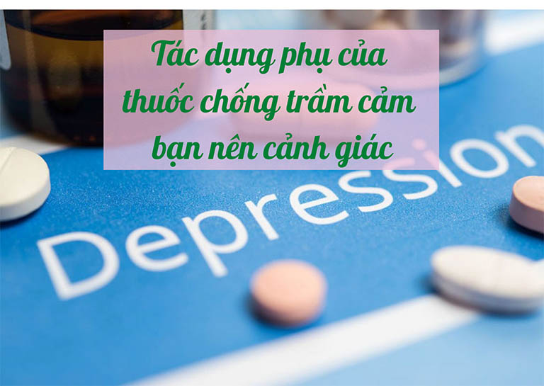 Tác dụng phụ của thuốc chống trầm cảm