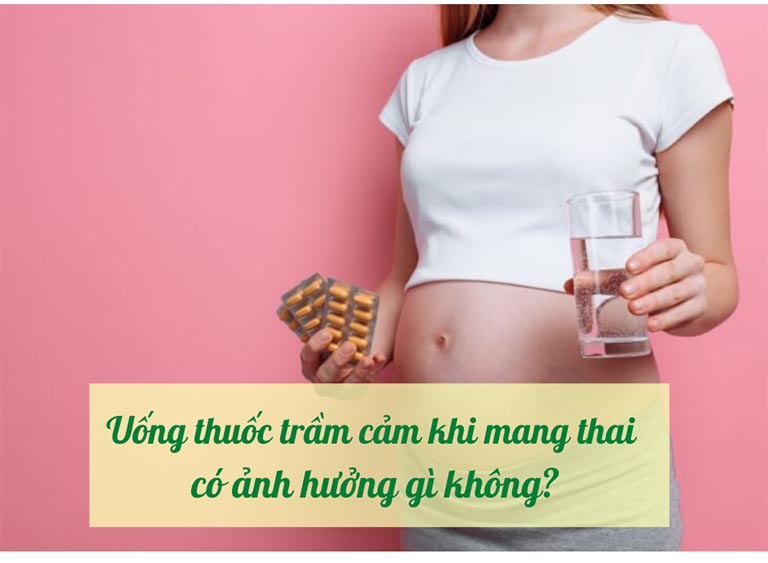 Uống thuốc trầm cảm khi mang thai 