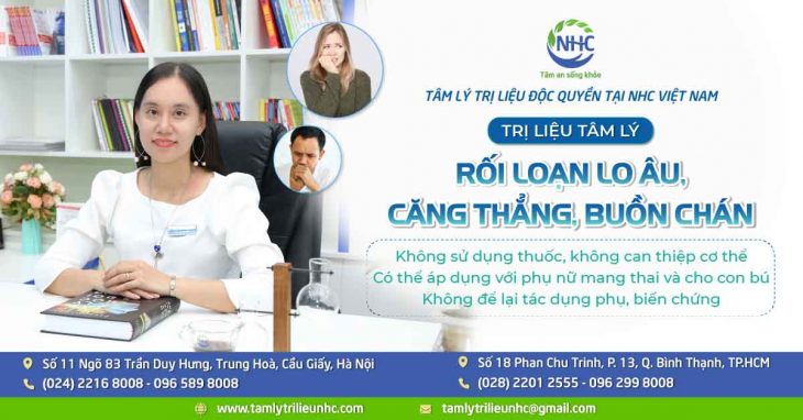 địa chỉ điều trị rối loạn lo âu ở tphcm