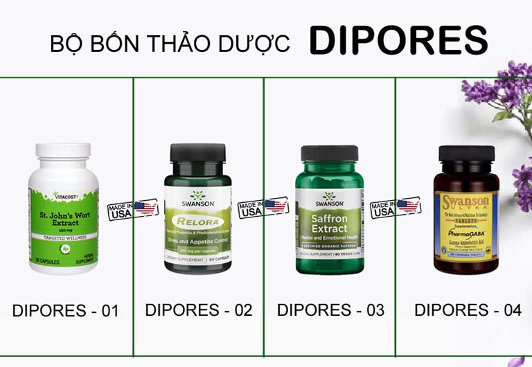 Thực phẩm chức năng hỗ trợ điều trị trầm cảm