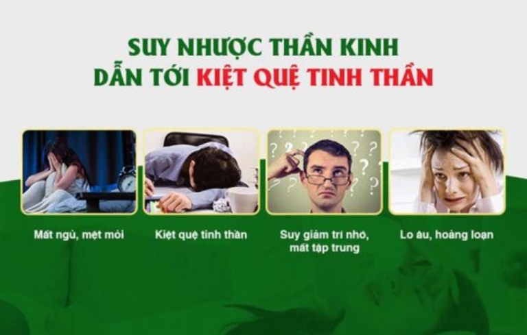 tác hại của suy nhược cơ thể