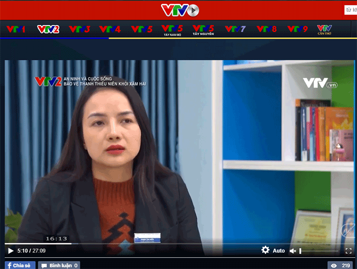 [VTV2] Bảo vệ thanh thiếu niên khỏi xâm hại tình dục 