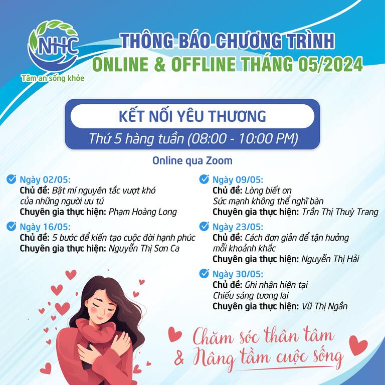 Chương trình Kết nối yêu thương tháng 5