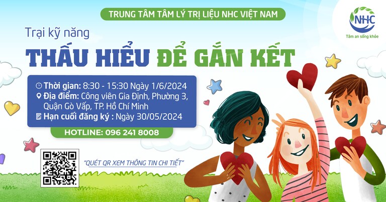 Trại hè kỹ năng “Thấu hiểu để gắn kết" diễn ra vào ngày 1/6/2024