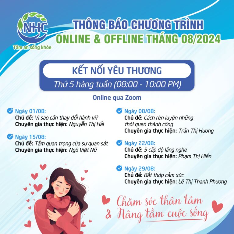 Chương trình Kết nối yêu thương (Online qua Zoom)